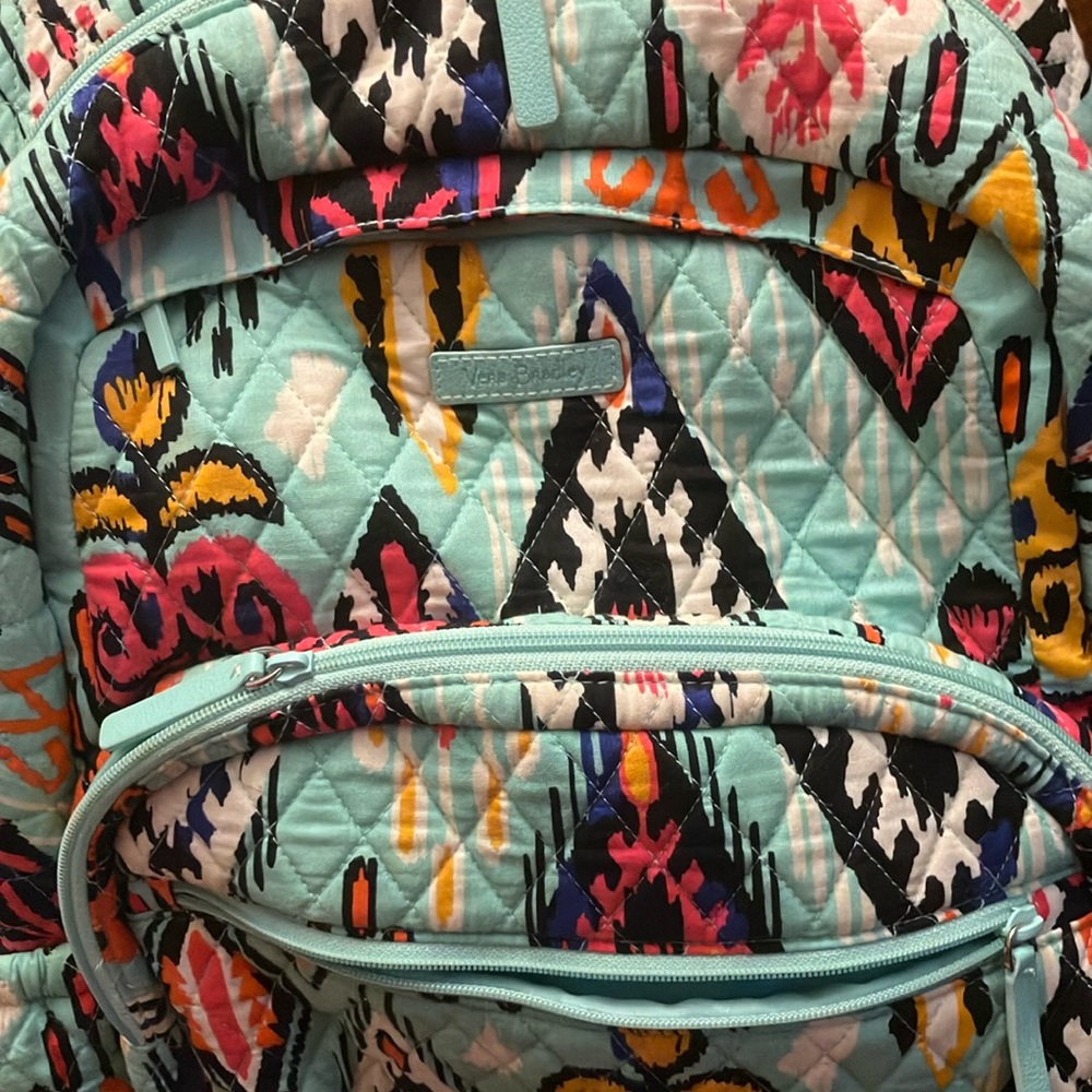 Vera Bradley Multicolor Quilted Backpack